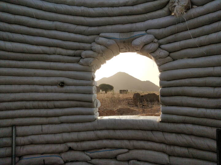View out of a Maternité, Chad View out of a Maternité, Chad