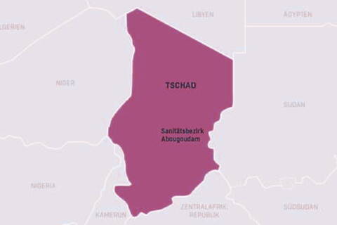 Map of Chad Map of Chad