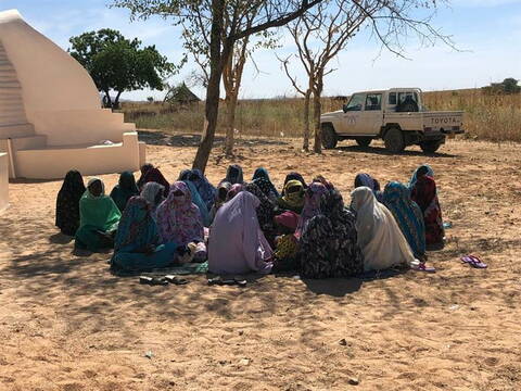 Gemeindebesprechung im Tschad Gemeindebesprechung im Tschad