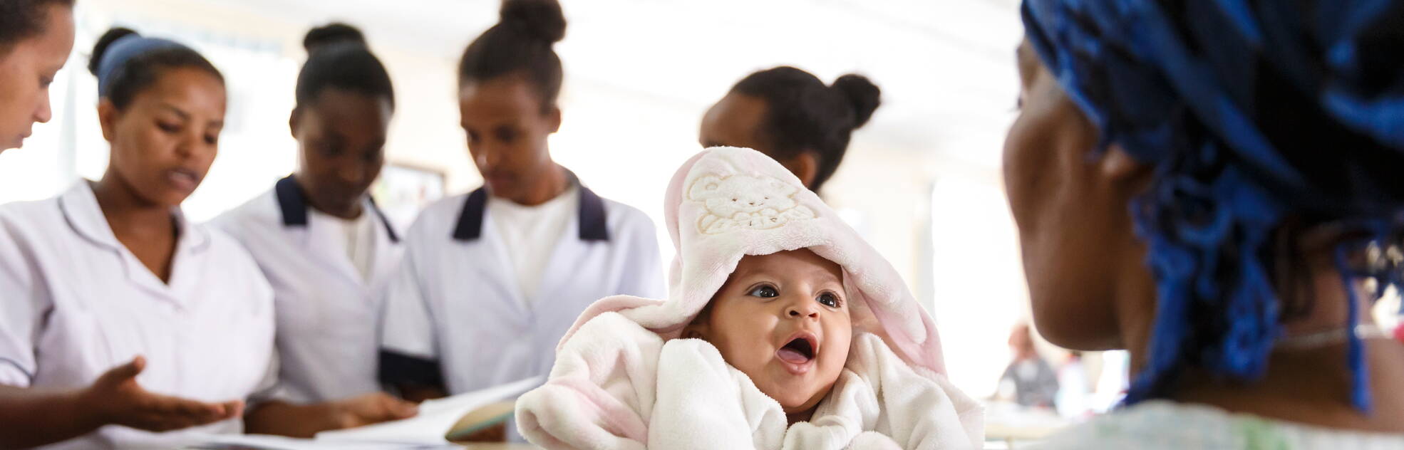 Maman et bébé, Éthiopie
