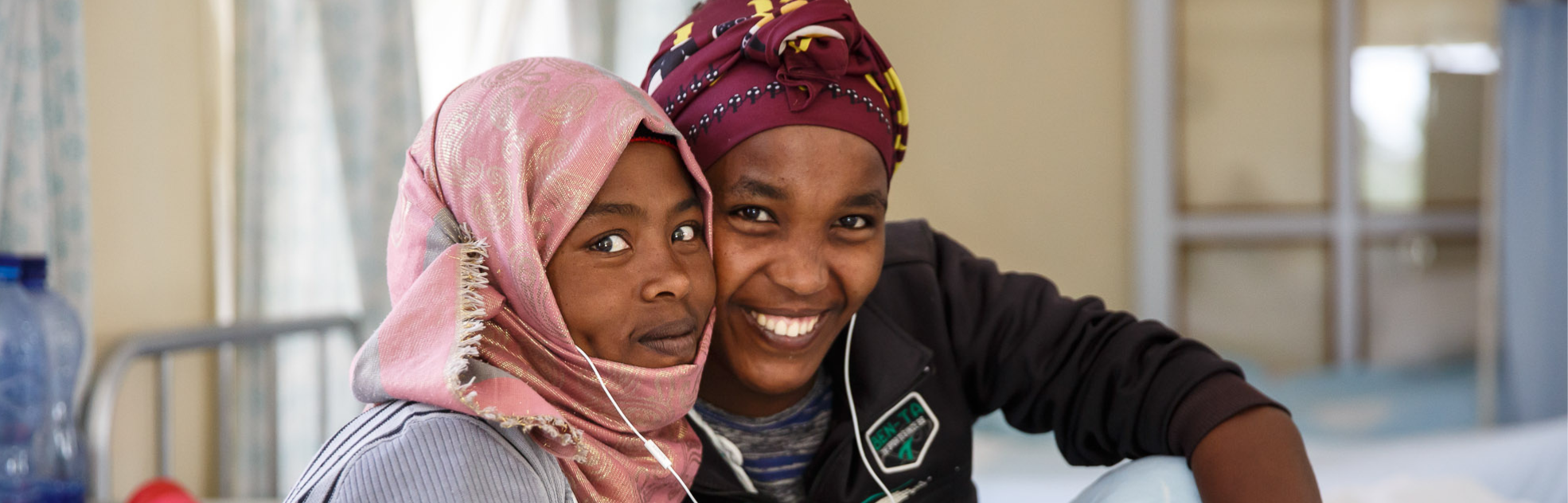 Girls at Hamlin Hospital, Ethiopia